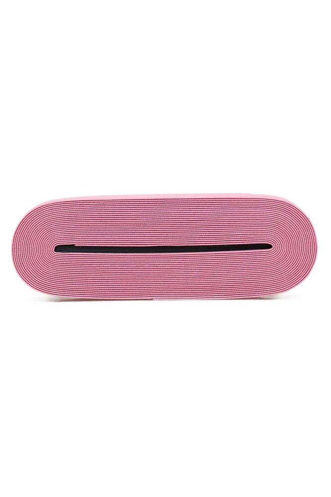 Tek İş Yassı Lastik 3 cm | Pembe