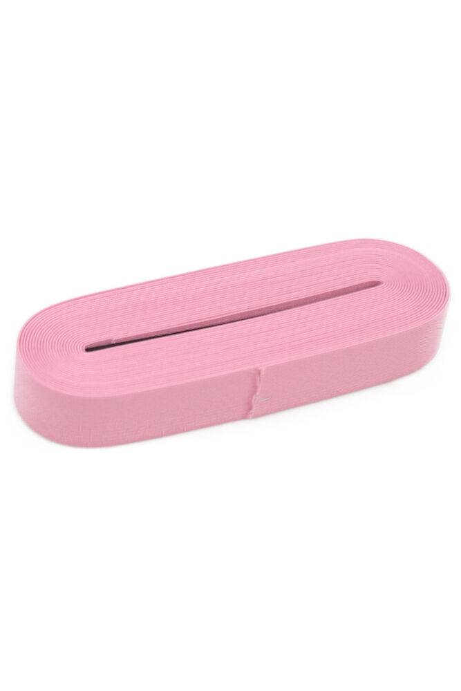 Tek İş Yassı Lastik 3 cm | Pembe