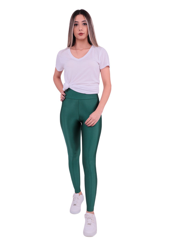 Lady Hürrem Disko Leggings 2130 | Green - Thumbnail