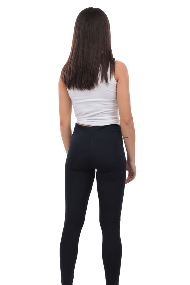 Striped Plain Leggings 214 | Ultramarine