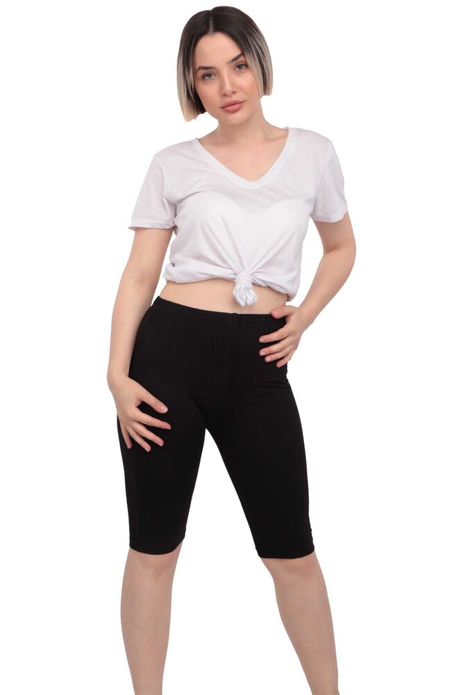 Tutku Short Woman Leggings 156 | Black