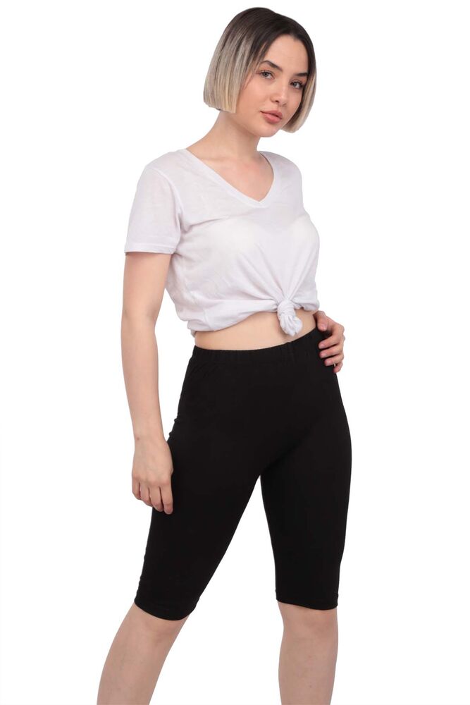 Tutku Short Woman Leggings 156 | Black