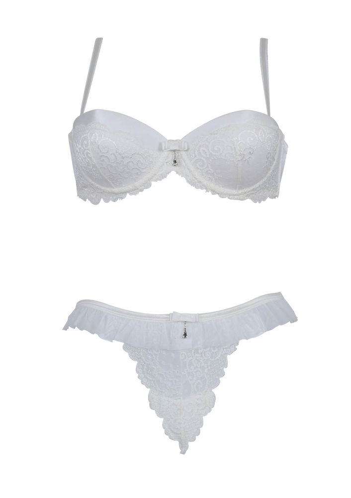 Orkide Cindirella Bra Set | Ecru