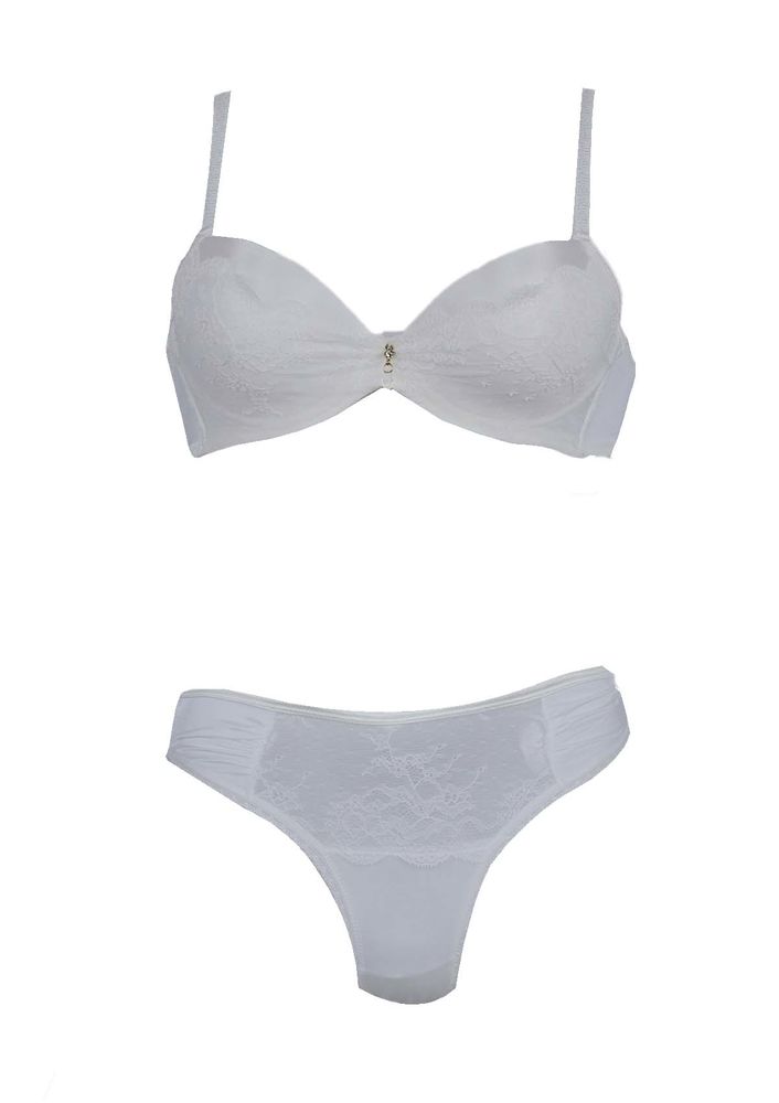 Orkide Sementa Bra Set | Ecru