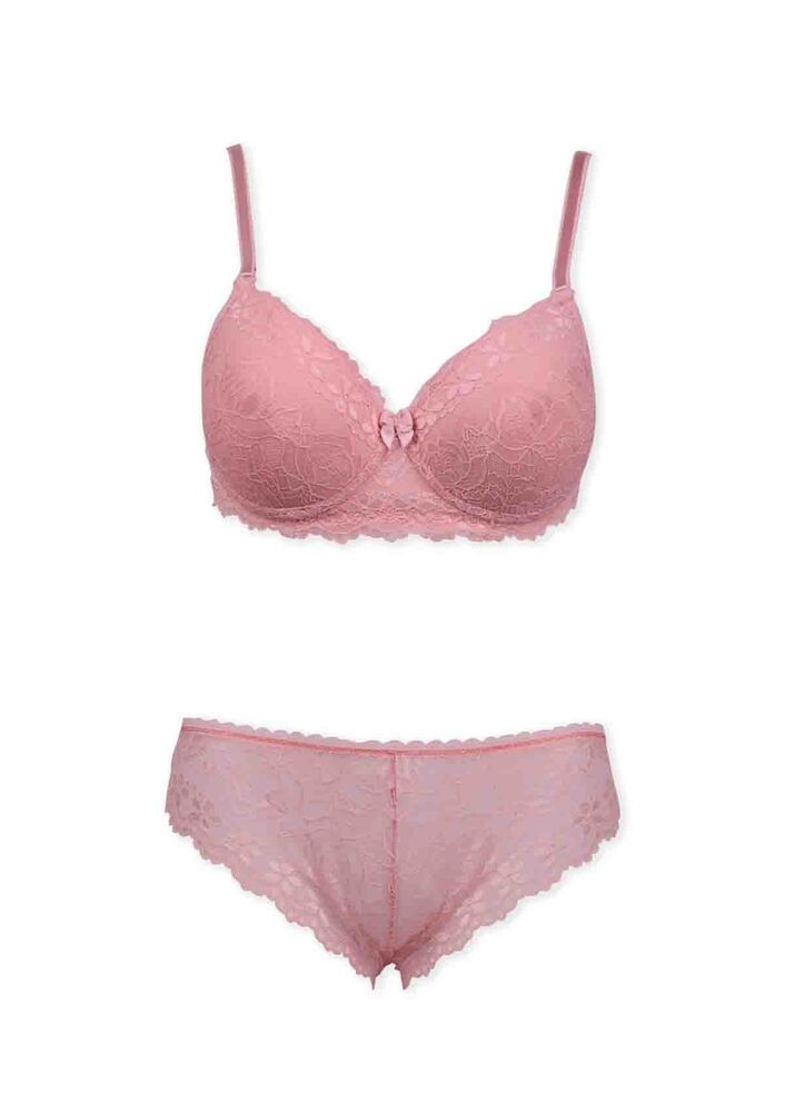 Pinx Push Up Bra Set 10000 | Salmon