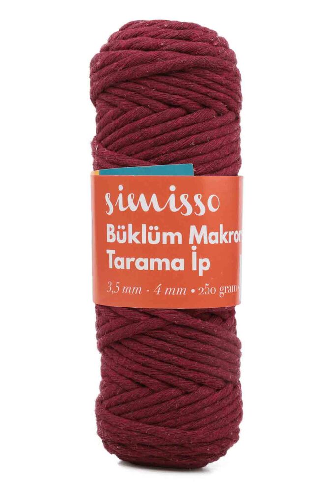Twisted Macrame Simisso|Burgundy 502