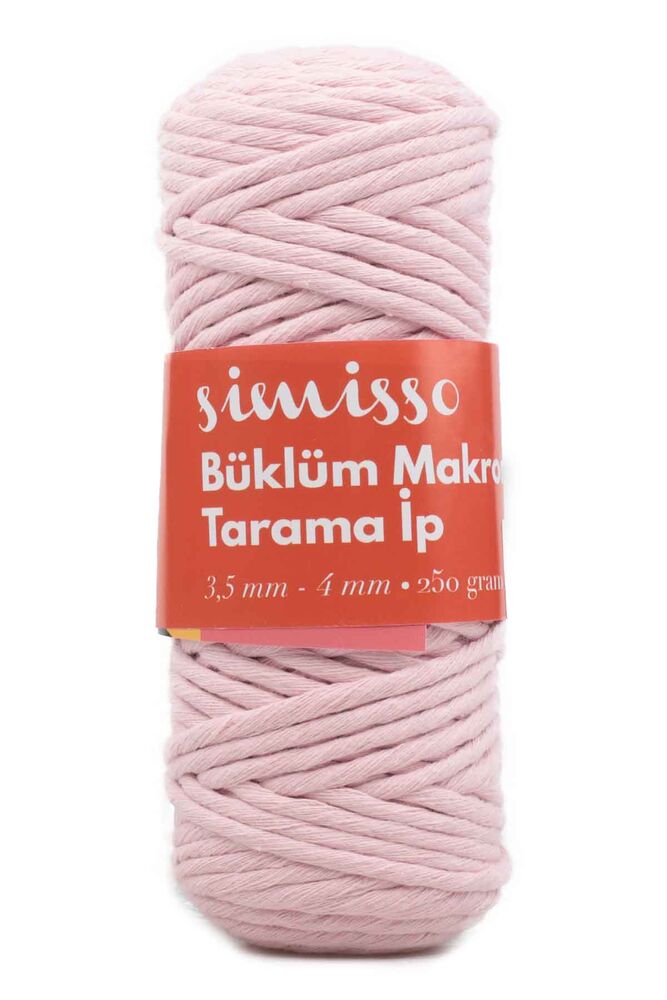 Twisted Macrame Simisso|Bebe Pink 406
