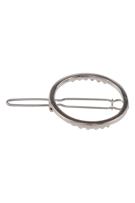 SİMİSSO - Macrame Hair Clip/Silver