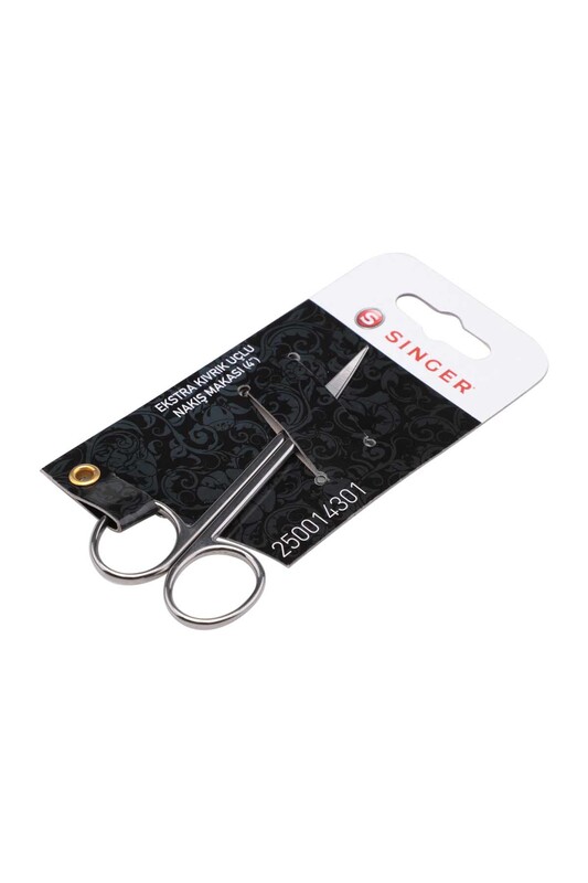 Singer Ekstra Kıvrık Uçlu Nakış Makası 4