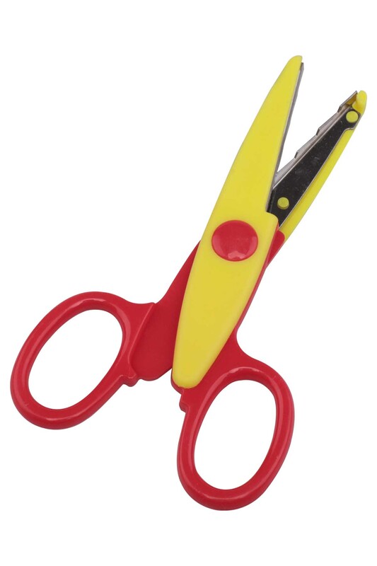 Sürfile Çocuk Makası Kırmızı - Thumbnail