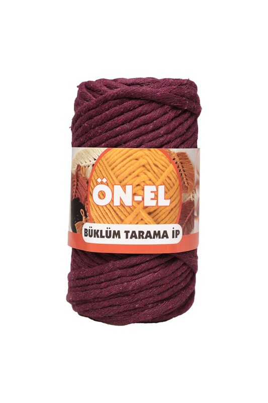 ÖNEL - Önel Büklüm Tarama Makrome İpi 250 gr. | Bordo