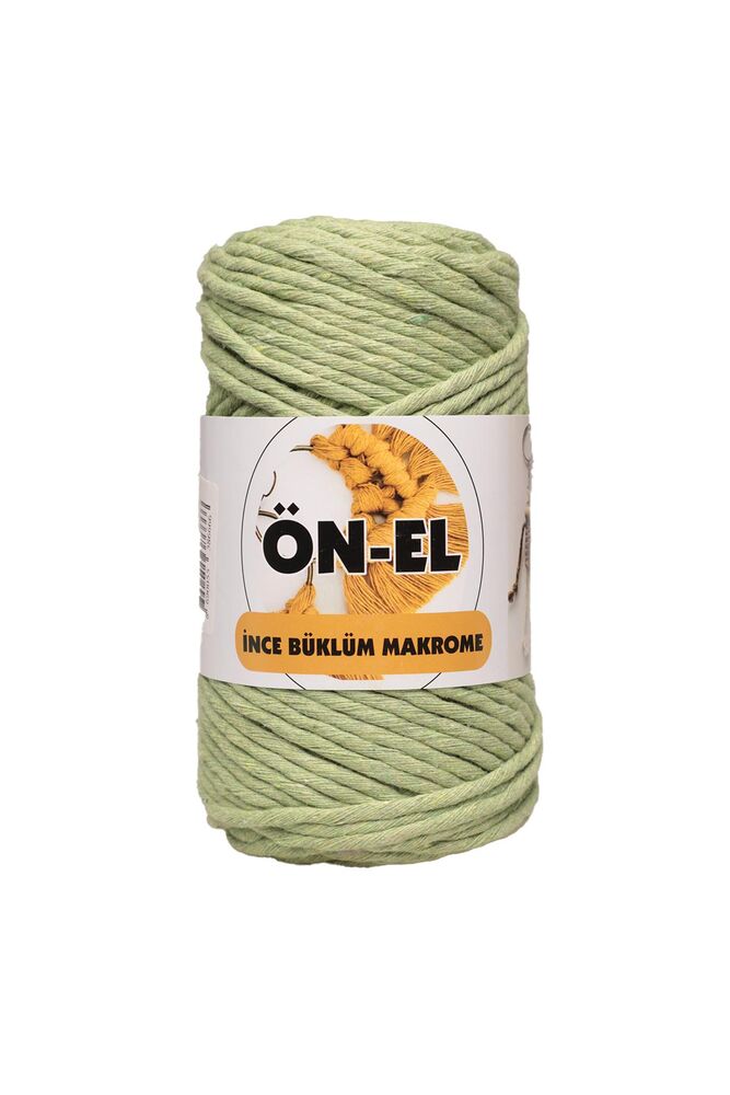 Önel İnce Büklüm Tarama Makrome İpi 250 gr. | Fıstık Yeşili