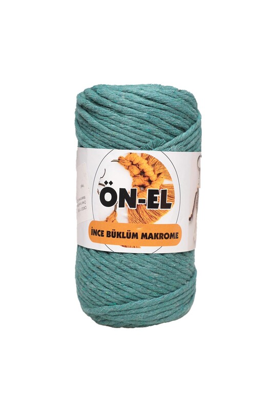 ÖNEL - Önel İnce Büklüm Tarama Makrome İpi 250 gr. | Yeşil