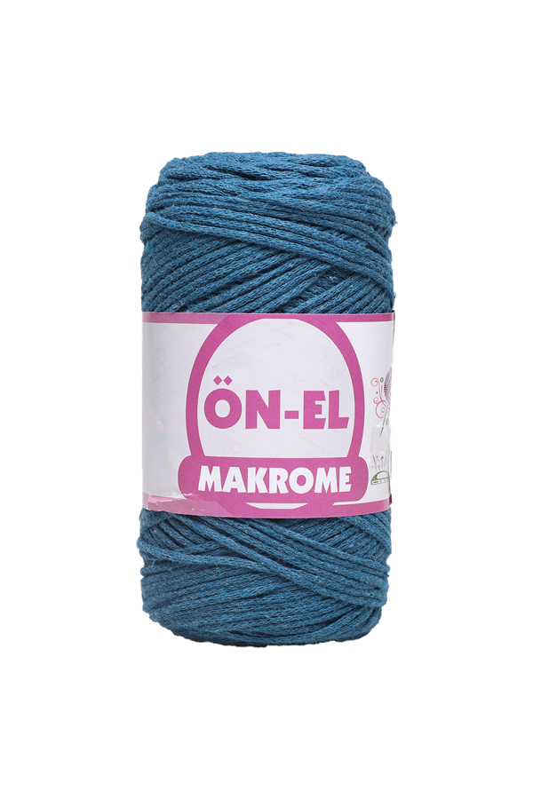 Önel Makrome İpi 250 gr 250 metre | Koyu Mavi
