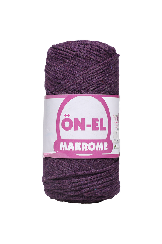 ÖNEL - Önel Makrome İpi 250 gr 250 metre | Koyu Mor