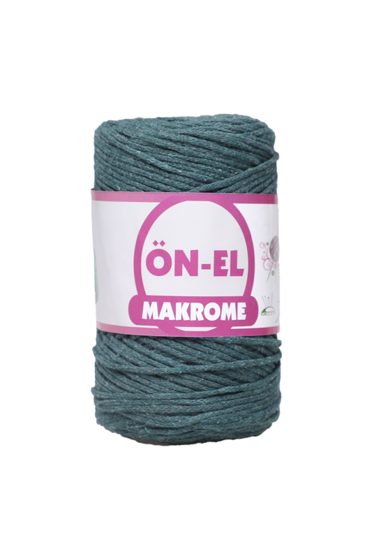 ÖNEL - Önel Makrome İpi 250 gr 250 metre | Koyu Yeşil
