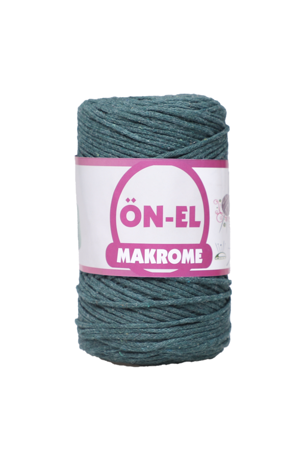 Önel Makrome İpi 250 gr 250 metre | Koyu Yeşil