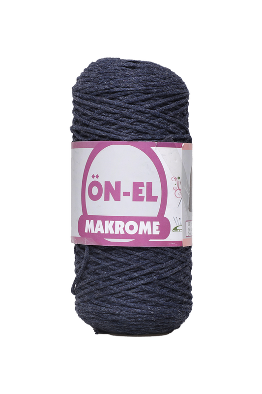 ÖNEL - Önel Makrome İpi 250 gr 250 metre | Füme