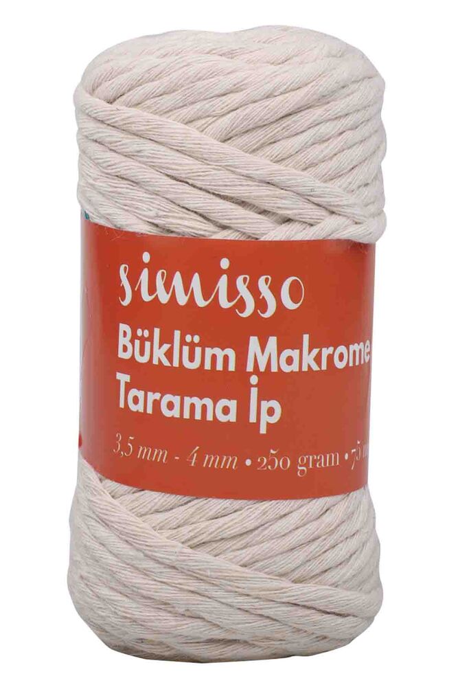 Simisso Tarama Makrome İpi | Taş