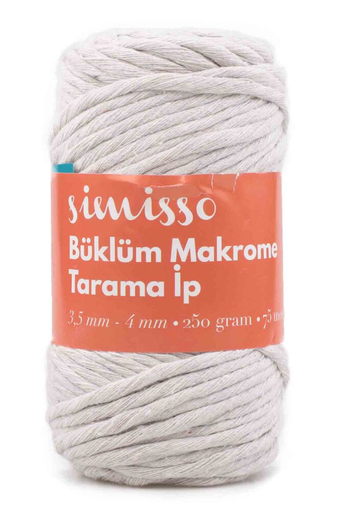 Simisso Tarama Makrome İpi | Ekru