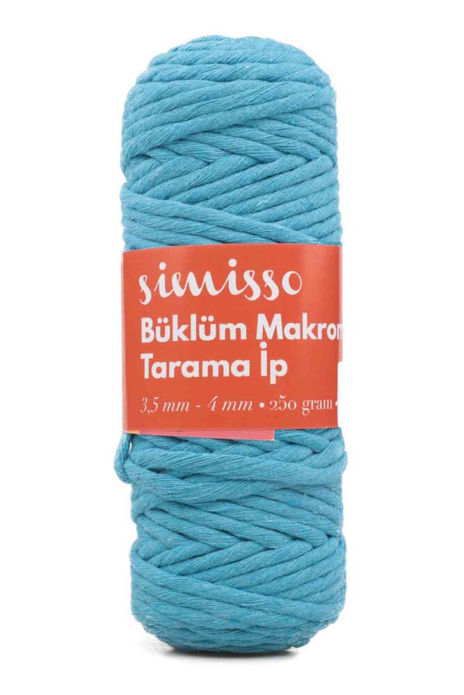 Simisso Tarama Makrome İpi Turkuaz 606