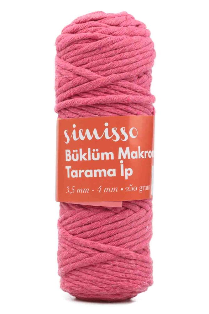 Simisso Tarama Makrome İpi Fuşya 404