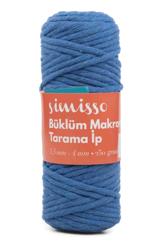 SİMİSSO - Simisso Tarama Makrome İpi Saks 603
