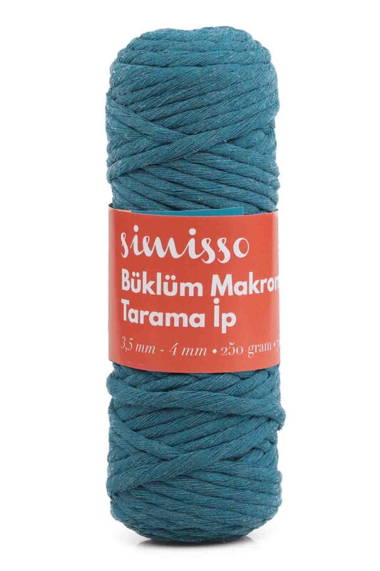 SİMİSSO - Simisso Tarama Makrome İpi Petrol 205