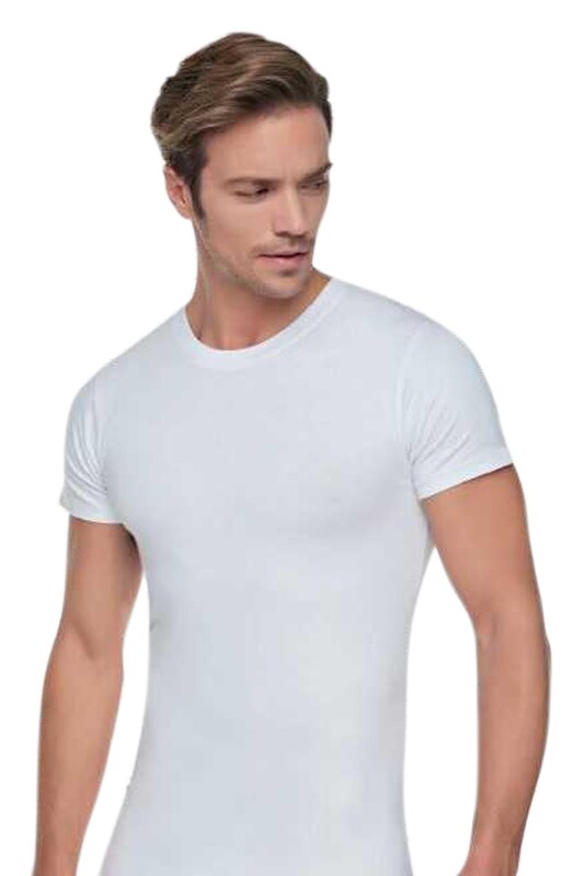 TUTKU - Tutku Crew Neck Man Undershirt 105 | White