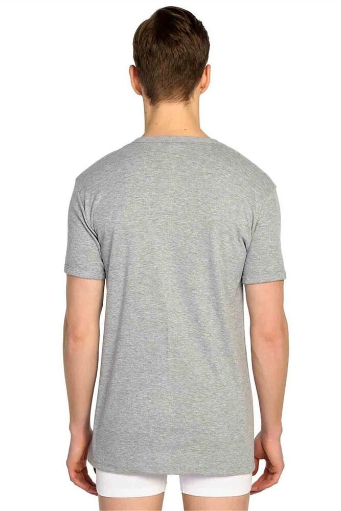 Tutku Ribana V Neck Man Undershirt 107 | Gray