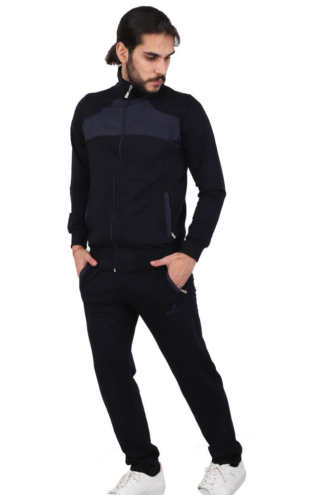 Lost Time Tracksuit Set 1003 | Navy Blue