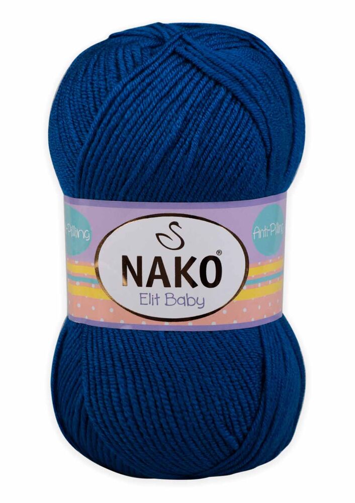 Nako Elit Baby El Örgü İpi | Saks Mavi 10346