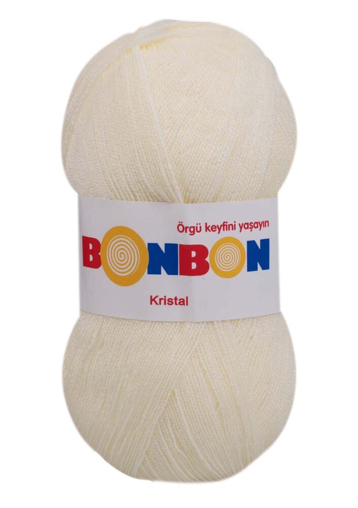 Bonbon Kristal El Örgü İpi | Açık Krem 98223
