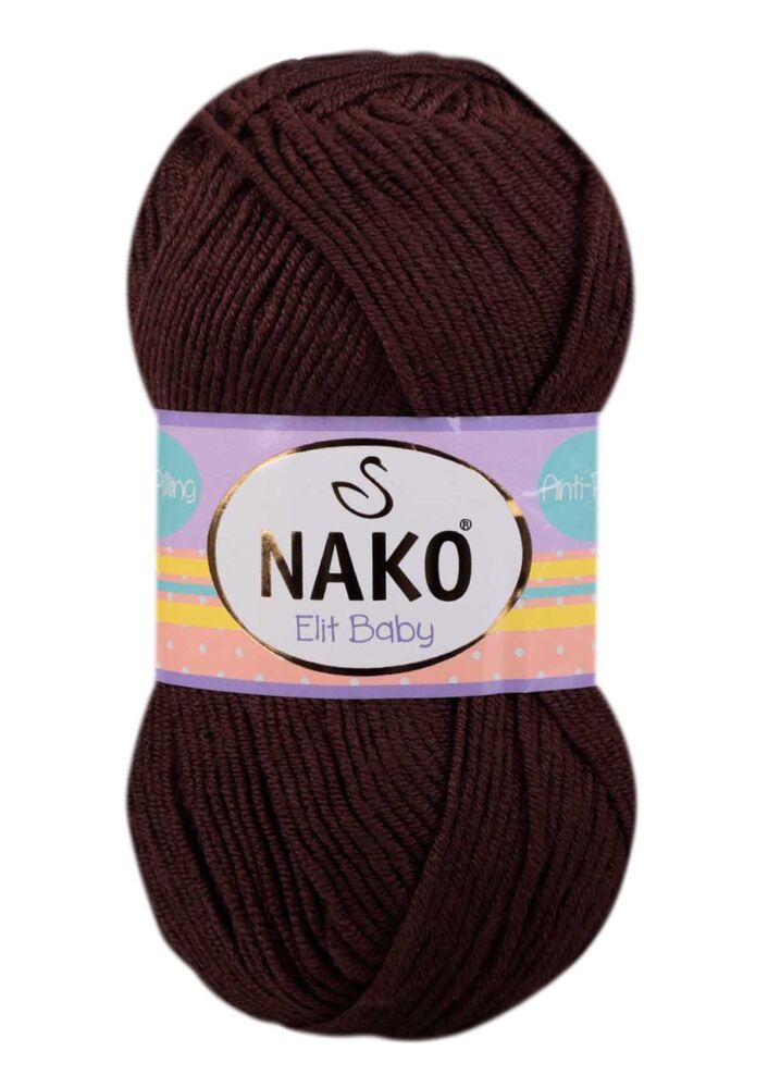 Nako Elit Baby El Örgü İpi | Kızıl Kahve 4367