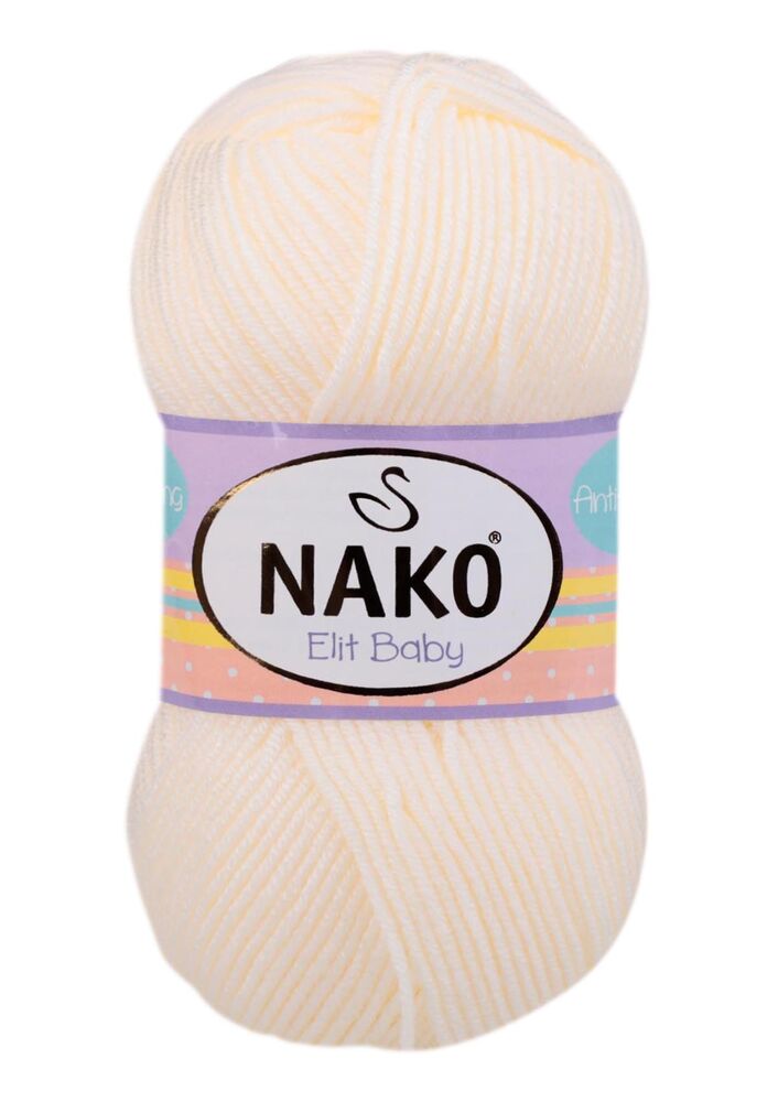Nako Elit Baby El Örgü İpi | Ekru 99064