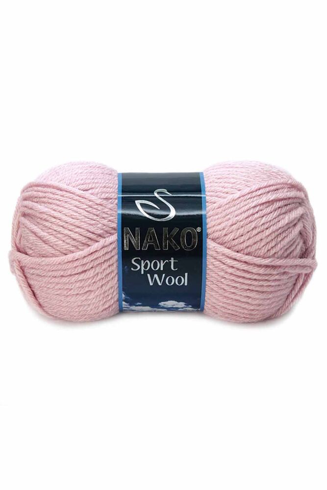 Nako Sport Wool El Örgü İpi Pudra 10639 Nako Sport Wool El Örgü İpi Pudra 10639