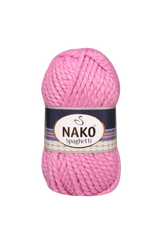 Nako Spaghetti El Örgü İpi | Pembe 6750
