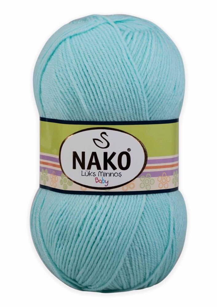 Nako Lüks Minnoş Yarn| Aqua 280