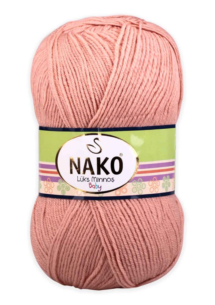 Nako Lüks Minnoş Yarn| Powder 11644