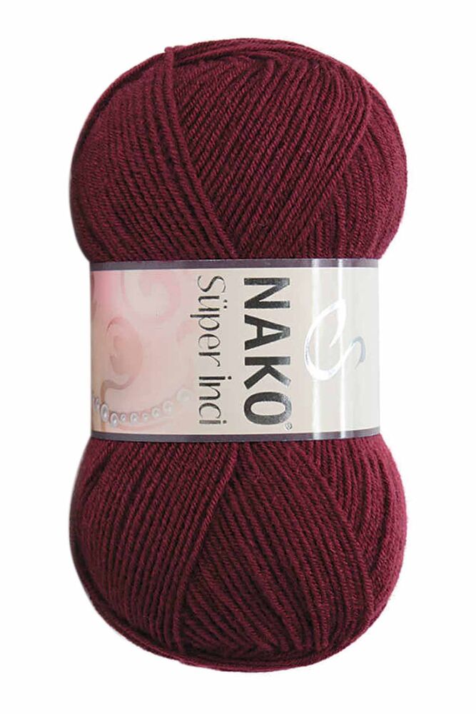 Nako Süper İnci Yarn|Burgundy 999