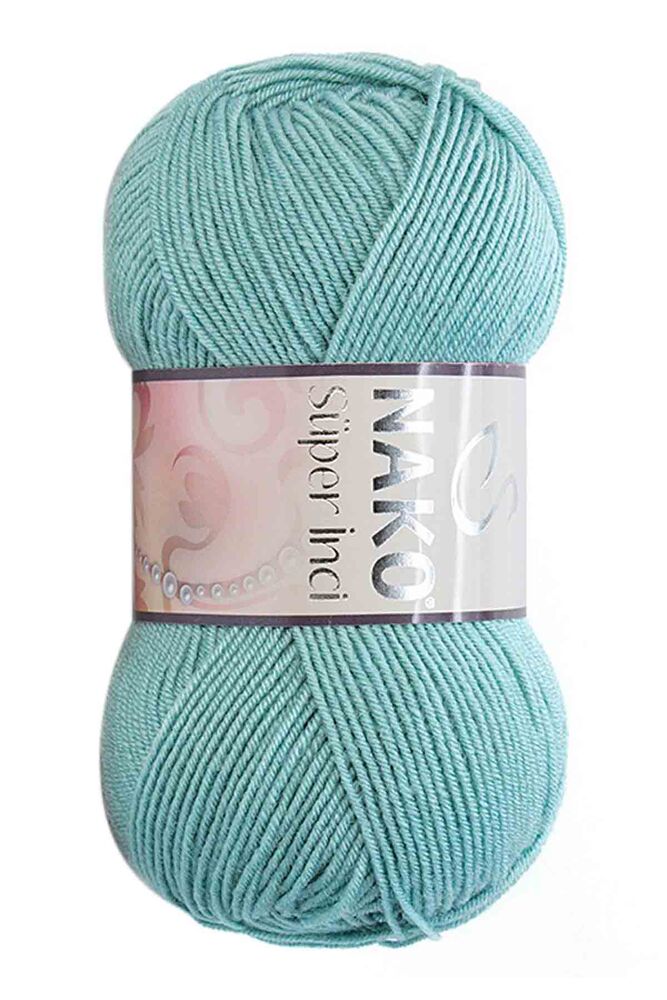 Nako Süper İnci El Örgü İpi | Mint 2524
