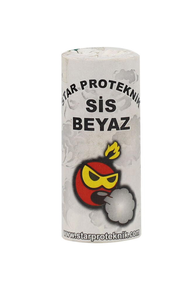 Mini Silindir Sis Beyaz
