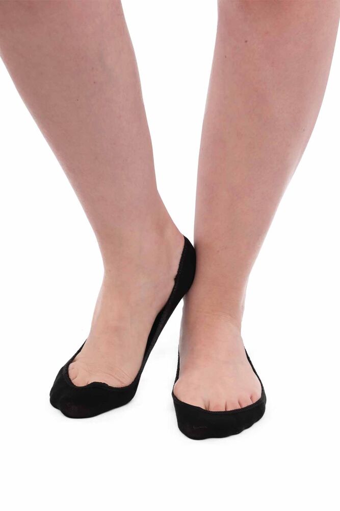 DayMod Seamless Woman No Show Socks Suba | Black