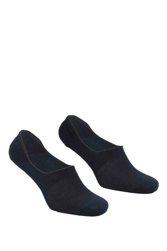 DÜNDAR - Dündar Plus Cotton Man No Show Socks 8207 | Ultramarine