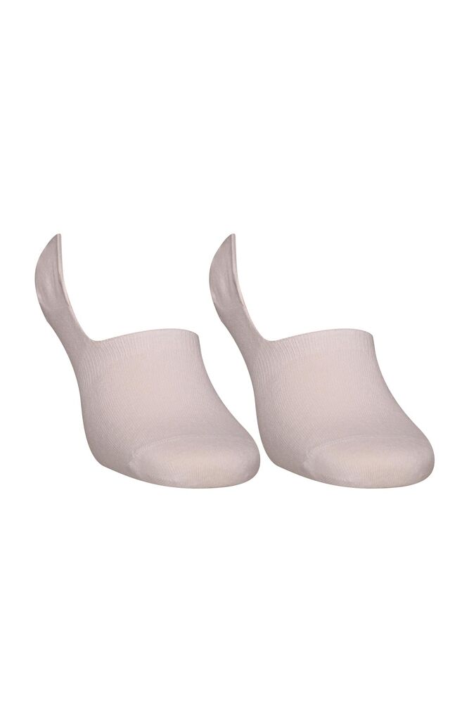 Dündar Plus Cotton Woman No Show Socks | White