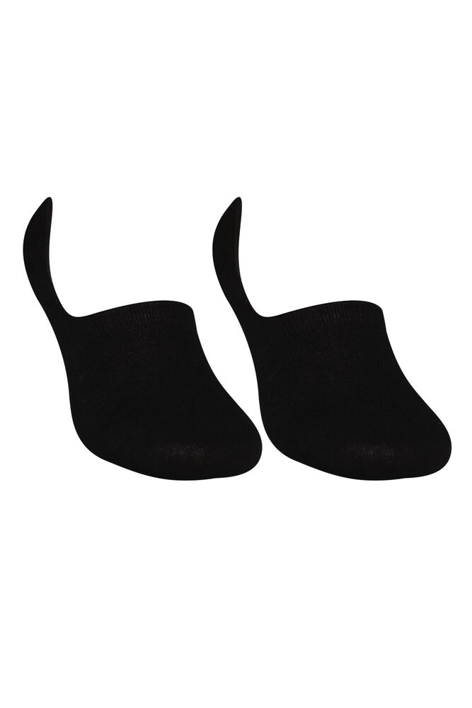 Dündar Plus Cotton Woman No Show Socks | Black