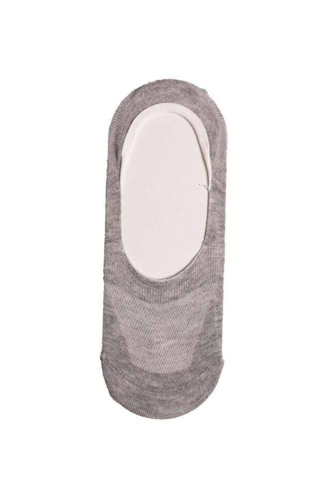 Woman Seamless Bamboo No Show Socks 4020 | Gray
