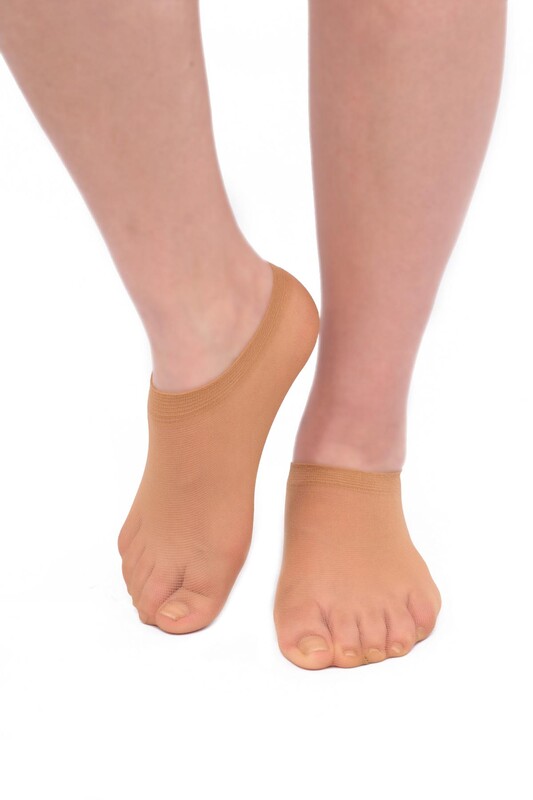 MÜJDE - Müjde Suba No Show Socks 357 | Tan