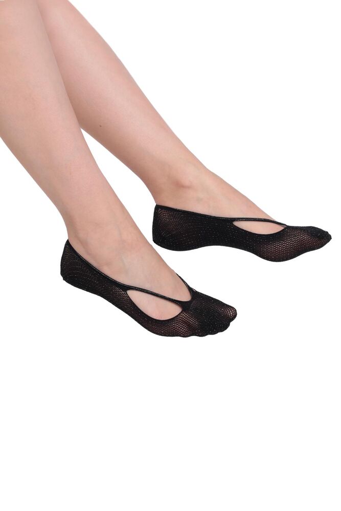 Penti Net Suba No Show Socks | Black