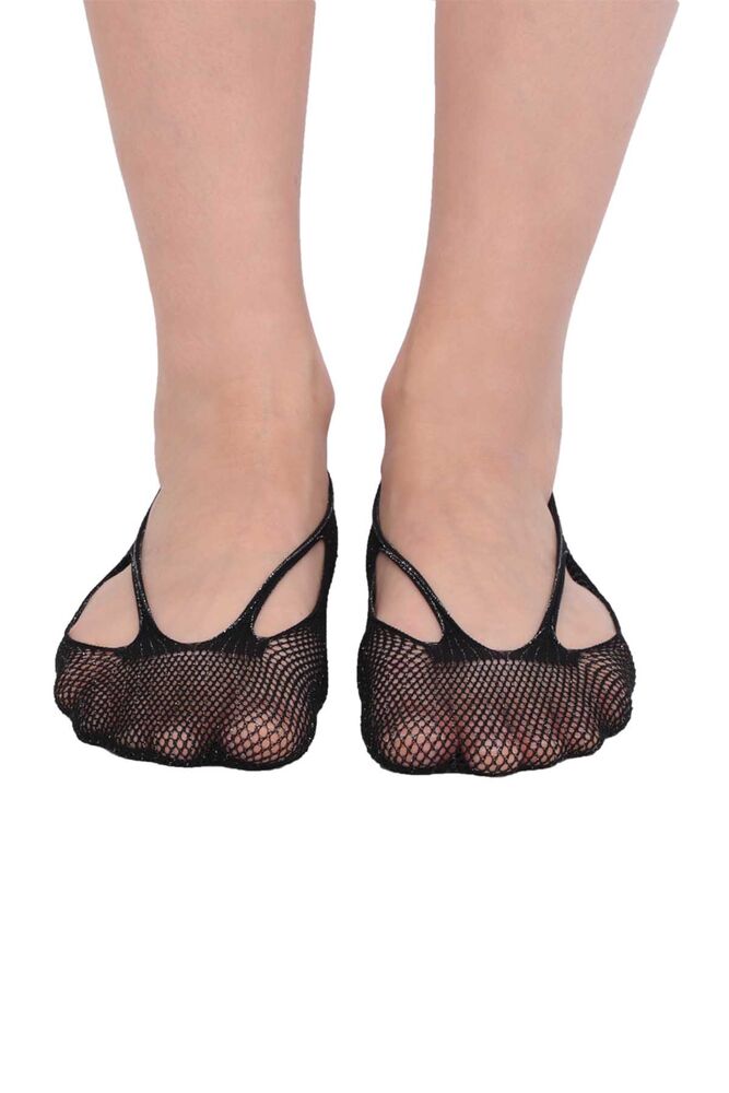 Penti Net Suba No Show Socks | Black